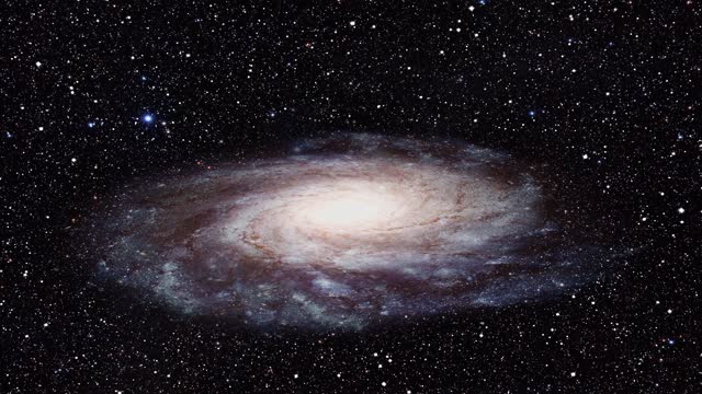 4K Galaxy spinning in space _ Zooming In _ Free HD Videos - No Copyright