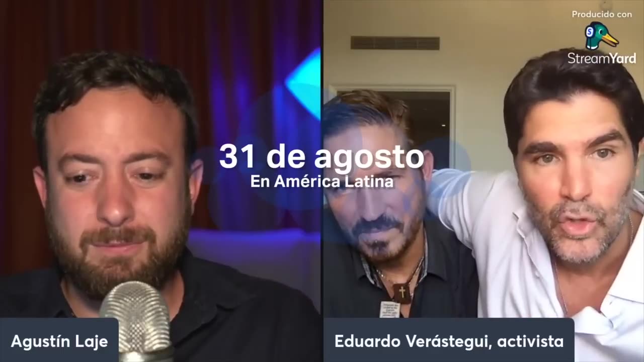 Sonido de Libertad sound of freedom entrevista Agustin LAJE a Eduardo Verastegui