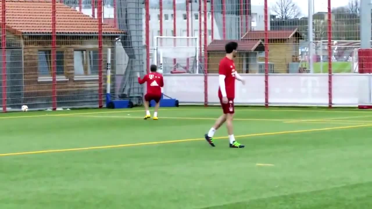 Funny football training