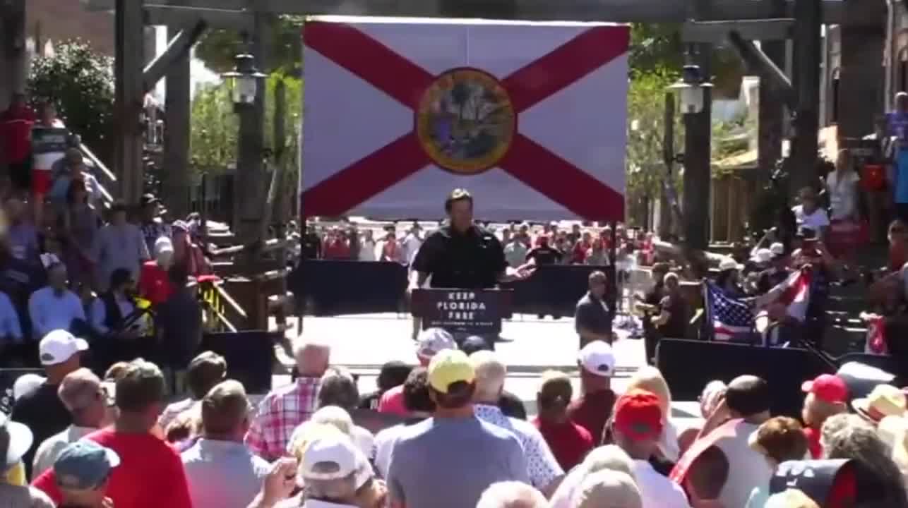 Governor Ron Desantis on speaking up!