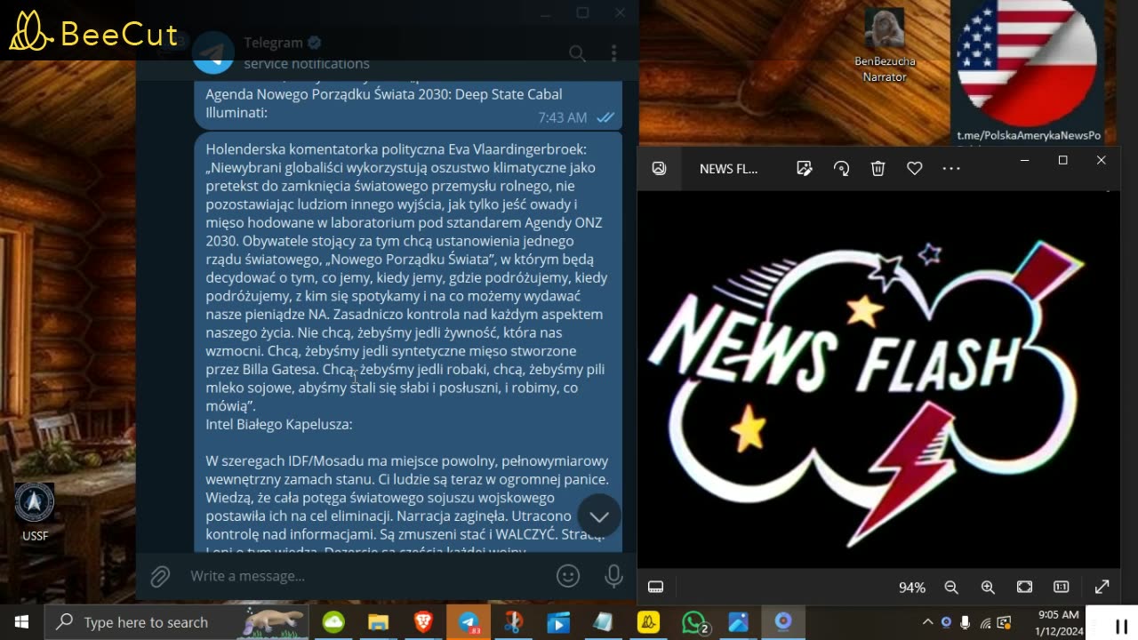 ⚡️NEWS FLASH⚡️01.13.24 ByBenBezucha