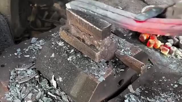 #knife #cleaver #craftsman #handmade #handforged #bladesmith #fyp(2)