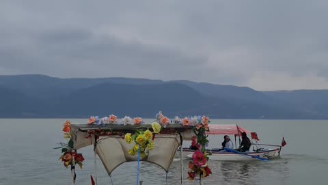 Boat with Flowers