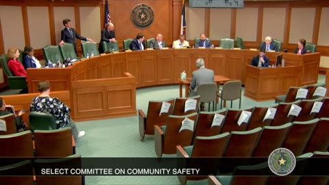 Testified before the Texas House Select Committee on Community Safety on HB 298