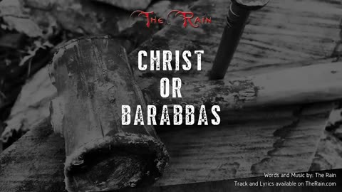 Christ Or Barabbas
