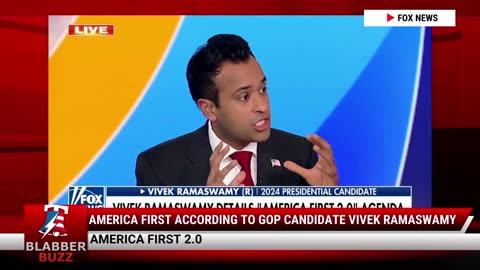 America First According to GOP Candidate Vivek Ramaswamy