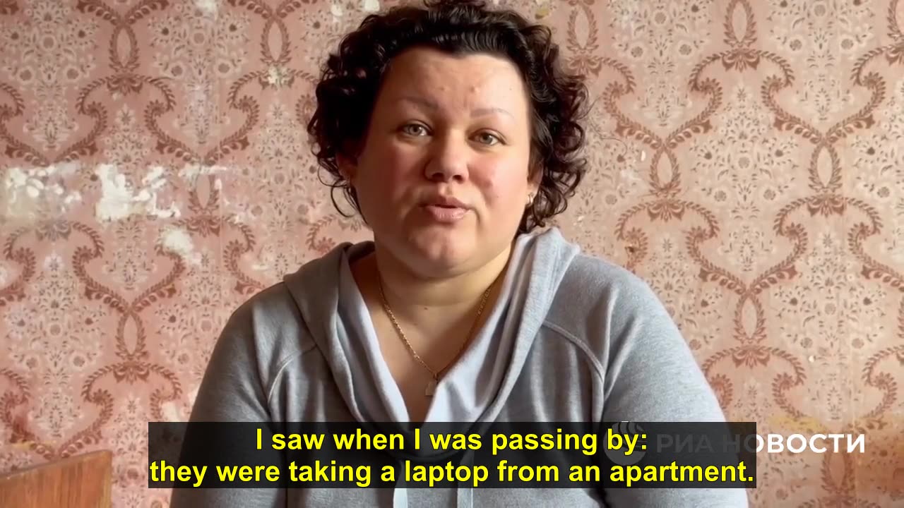 Residents evacuated from Artemovsk tell about the looting of the Armed Forces of Ukraine:
