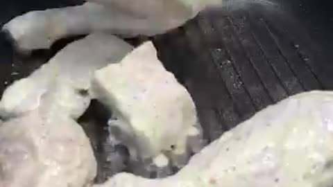 Afghani Chicken ASMR Cooking