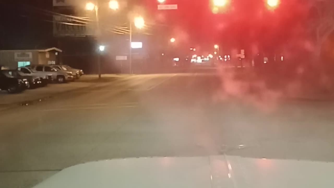 just chillin going down the road