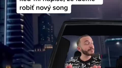 Na ceste do štúdia, robiť pre vás nové songy 🤣