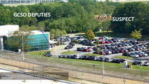 Videos shows lead up to shootout outside Gwinnett County Sheriff's Office headquarters