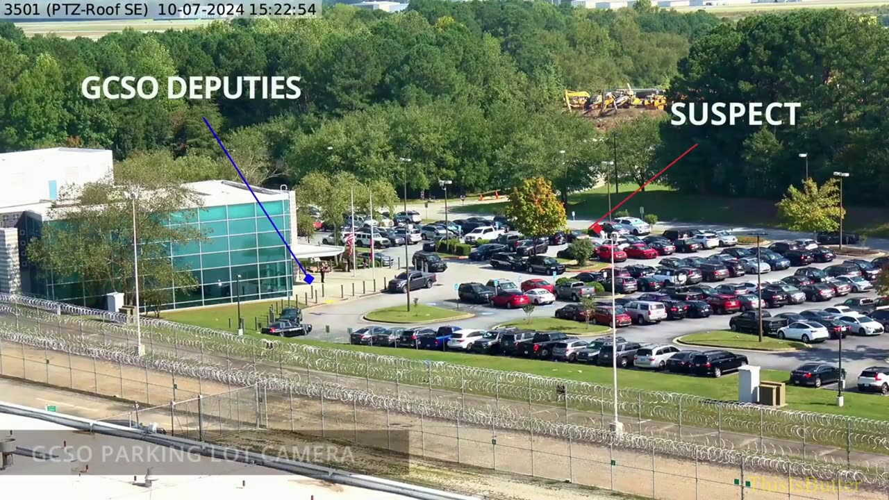 Videos shows lead up to shootout outside Gwinnett County Sheriff's Office headquarters