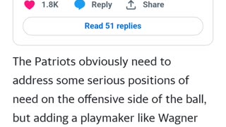 Bobby Wagner to the New England Patriots?