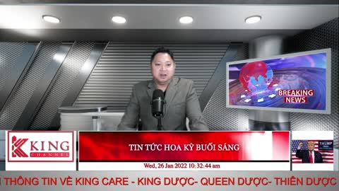 TIN TỨC HOA KỲ BUỔI SÁNG - 01/26/2022 - KINGmedia Channel