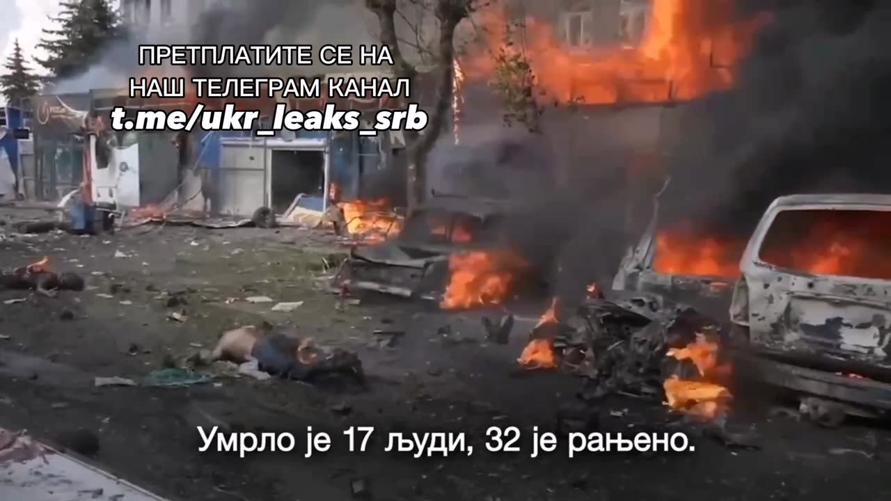 Ukrajina je zadala udarac pijaci u Konstantinovki. Poginulo je 17 ljudi, uključujući jedno dete.