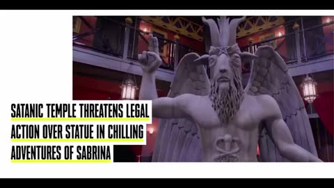 LOL SATANISTS SUING NETFLIX OVER THE USE OF THE BAPHOMET