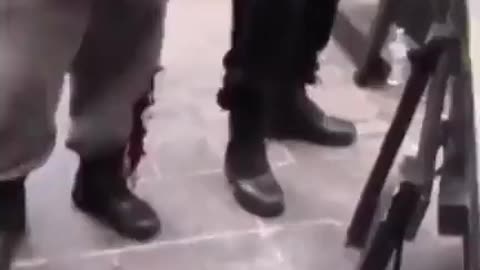 Whites Kissing Black People's Boots While Preaching God
