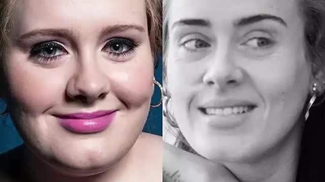 Adele antes y después 2008 - 2021