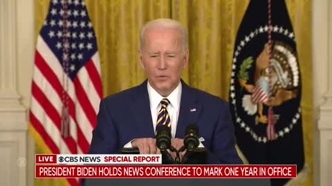 Biden går i stå under sin første pressekonference i 10 måneder