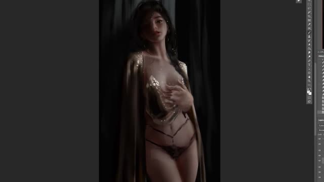 Part 5: The beauty in the picture is too beautiful, is this a PS painting?