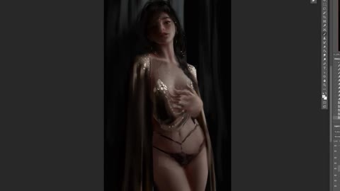 Part 5: The beauty in the picture is too beautiful, is this a PS painting?