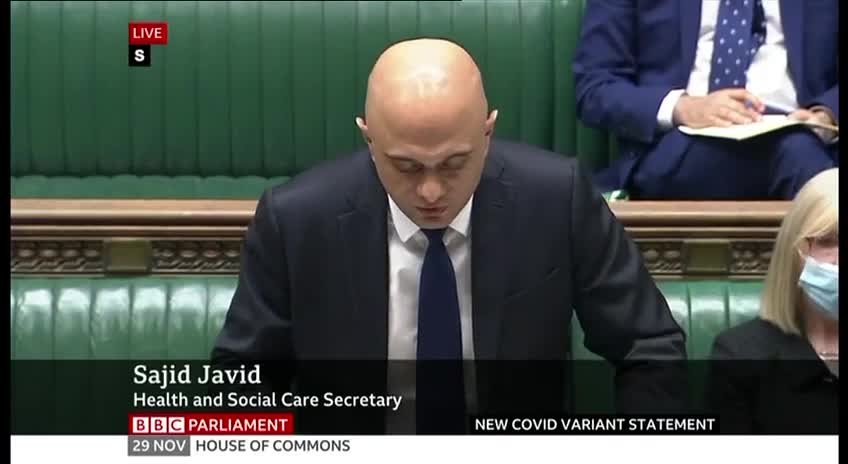 UK Health Minister says booster jabs shouldn't be every 6 months, but rather every 3 months...