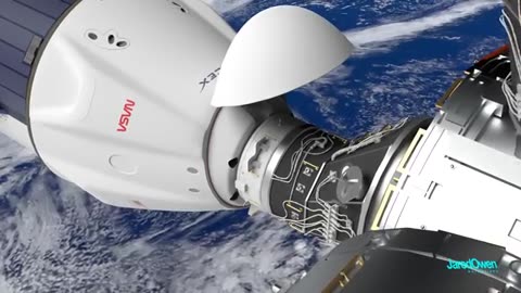 How does the crew dragon spacecraft work