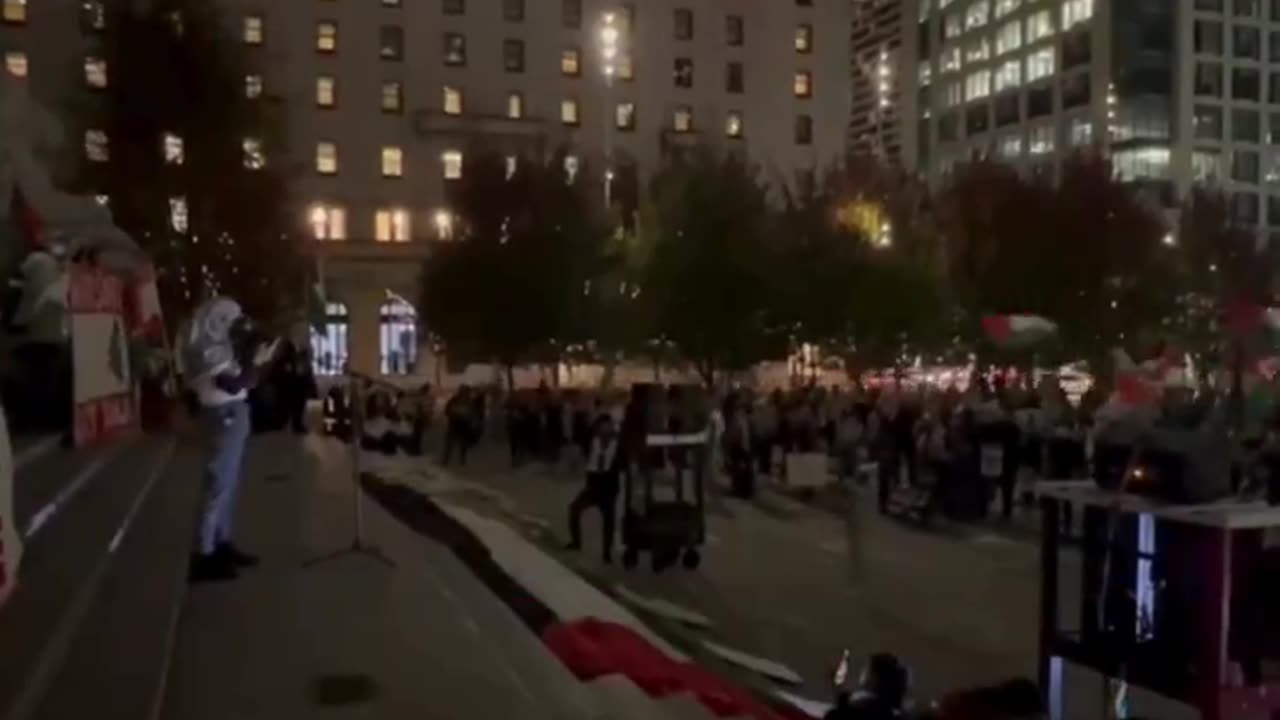 Palestine Protestors in Vancouver Declaring Themselves as Members of Hamas and Hezbollah