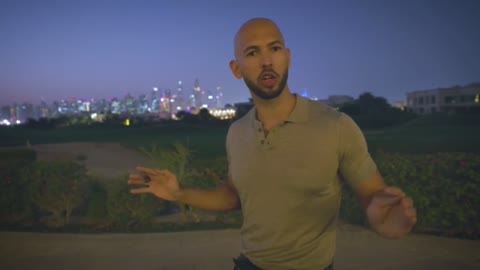 Andrew Tate talks about the real world