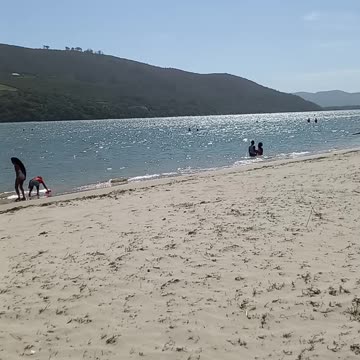 BeautifulKnysna Lagoon beach sailing