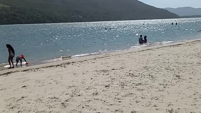 BeautifulKnysna Lagoon beach sailing
