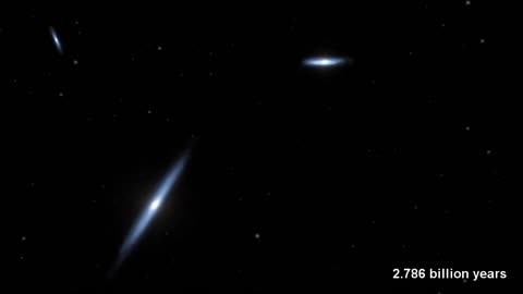 Milky Way's Head On Collision