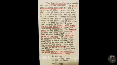 Jews Orchestrated Genocide - World Depopulation And The War On Women - By Max Igan