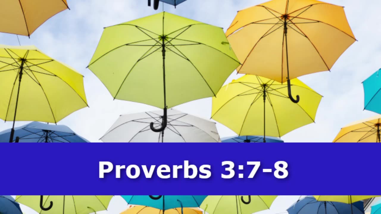 1 Minute -- Proverbs 3 Devotional -- April 3, 2023