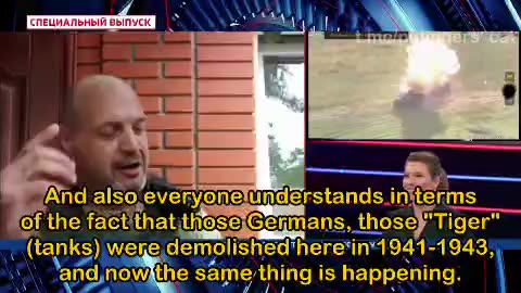 The Russian soldier who went viral with an epic rant about NATO weapons is on Federal Russian TV