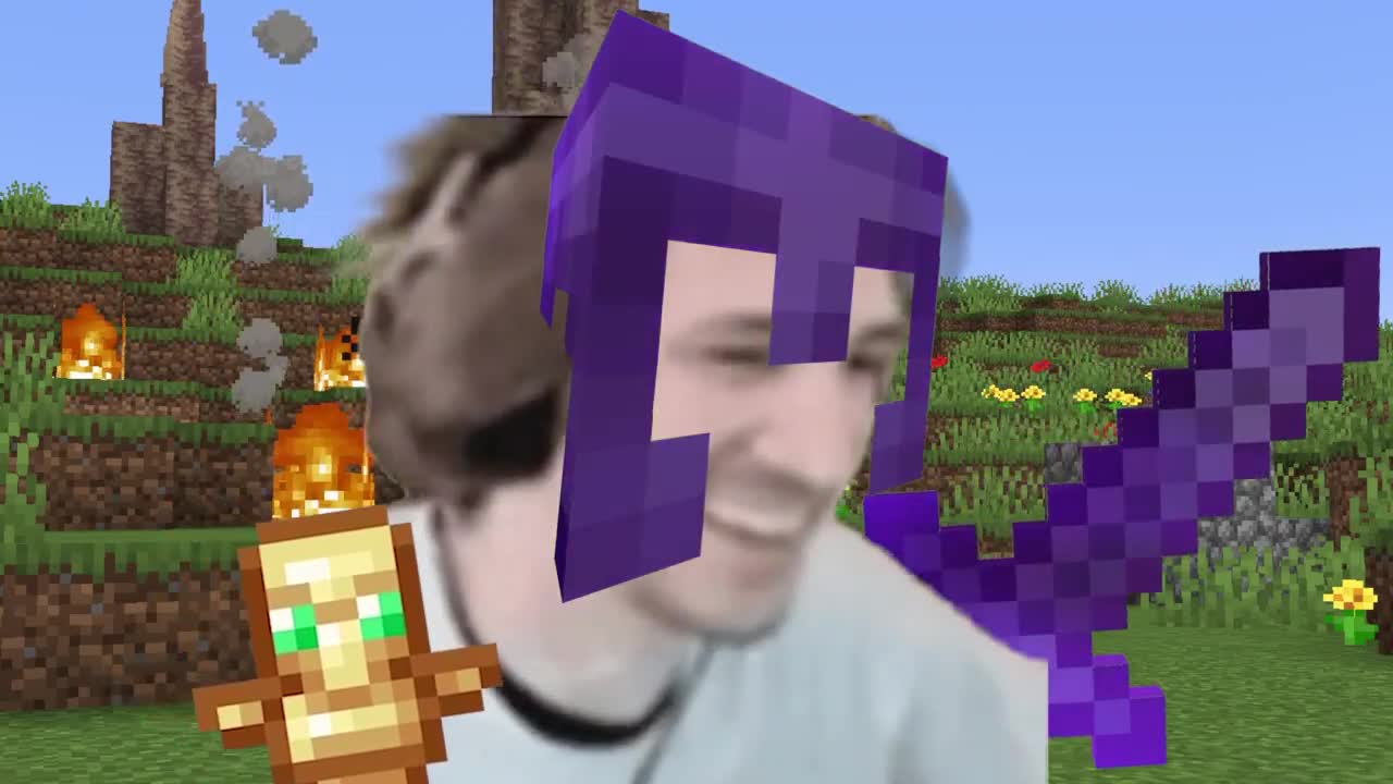 When They Pull out an End Crystal During a Fight.