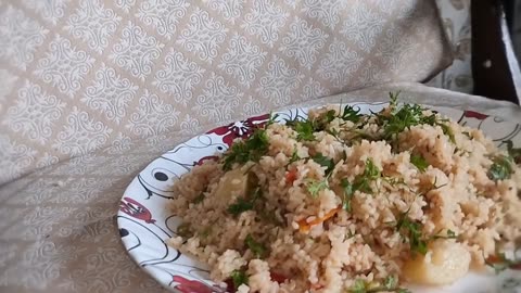 SIMPLE VEG PULAO -- EASY HOMEMADE RECIPE--🫛🥗