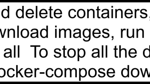 How to stop airflow running in docker