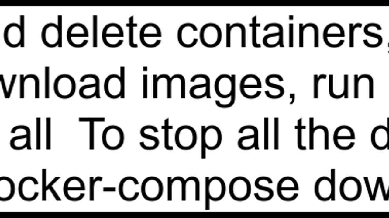 How to stop airflow running in docker