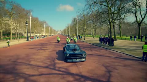 Ken Block Drifts London