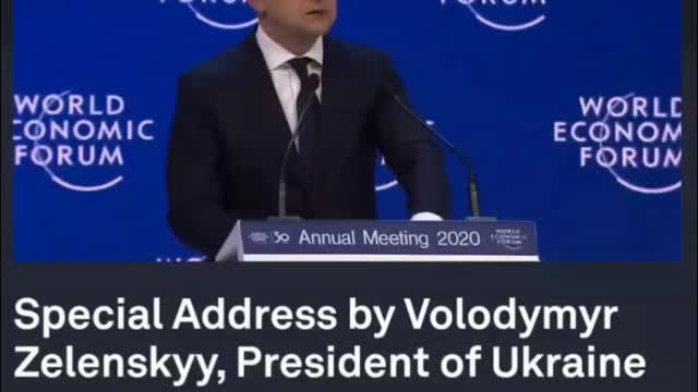 President of Ukraine Speaks at World Economic Forem