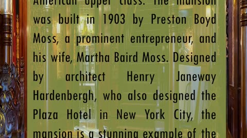 Exploring Moss Mansion: Unveiling Billings' Historic Gem