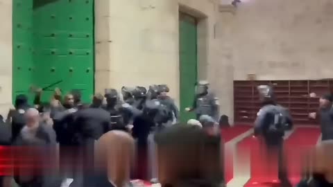 Clashes break out between Israelis and Palestinians (jews are terrorist)