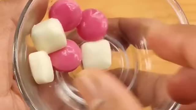 2 Flavored Edible Slime👅🎧 [ASMR] #shorts Arth Slime
