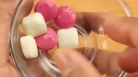 2 Flavored Edible Slime👅🎧 [ASMR] #shorts Arth Slime