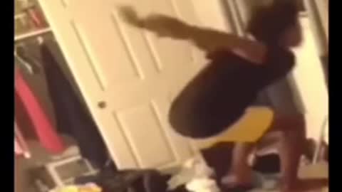 IshowSpeed attempting to do a backflip