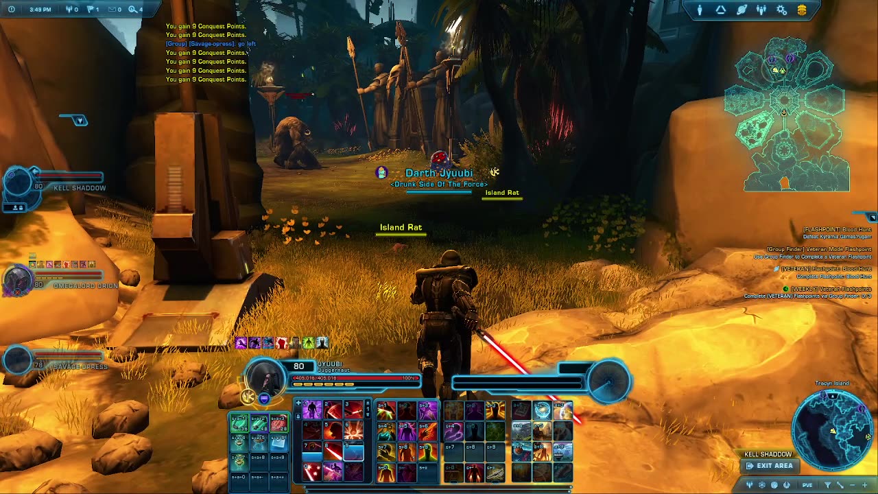 Swtor endgame content, Darkside of the force expansion pt.14