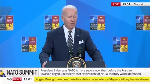 Biden: 'Every inch of NATO territory will be defended'