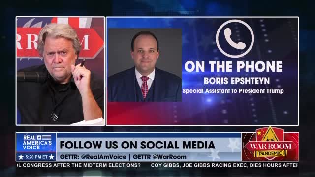Boris is with President Trump