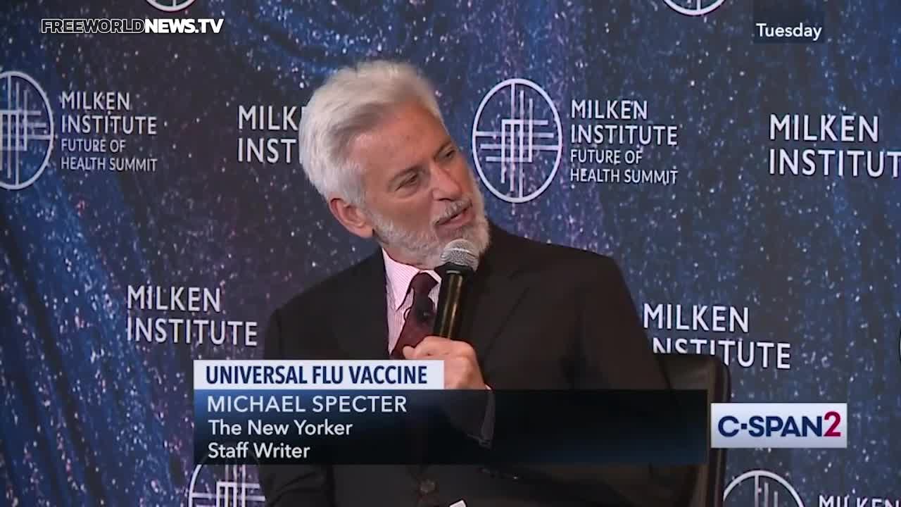 "When you do a Universal flu vaccine"- A. Fauci (2019)